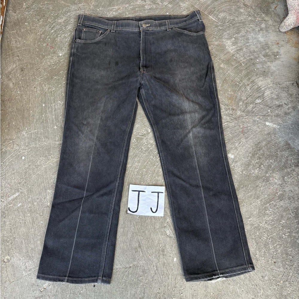 Mens 70s Action Casuals Levis Strauss & Co. Jeans Distressed Grunge Size 39x28